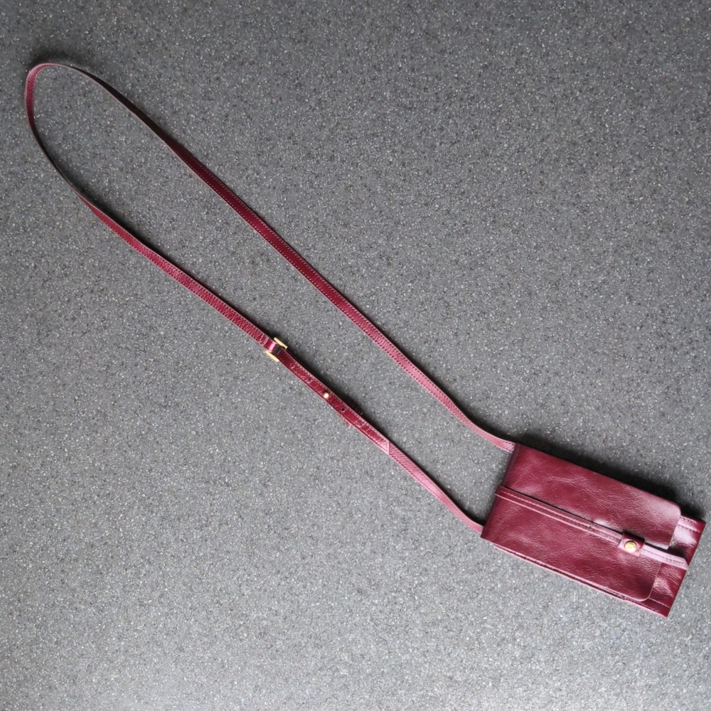 Hobo leather wallet crossbody